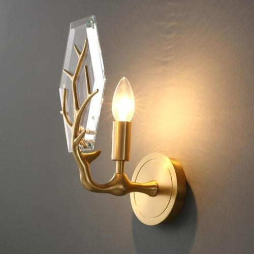 Applique murale moderne LED en forme de feuille Lifya
