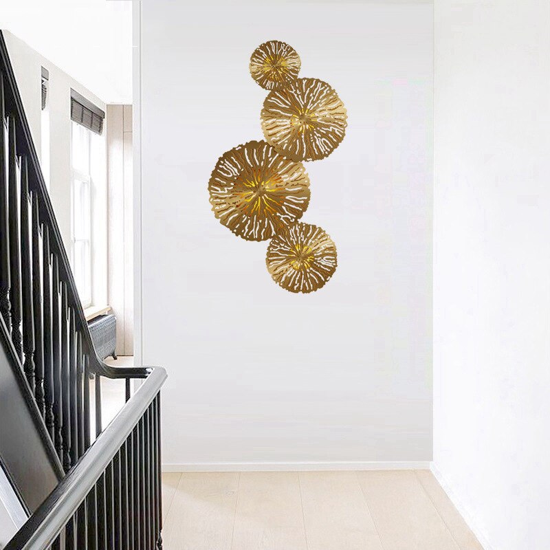 Applique murale moderne LED en forme de feuille de lotus Idda - vue 5 sur 9