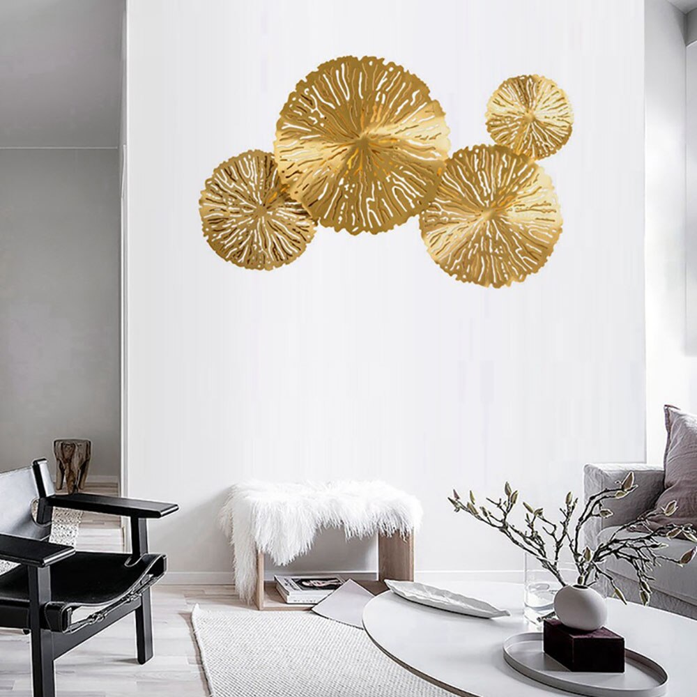 Applique murale moderne LED en forme de feuille de lotus Idda - vue 6 sur 9