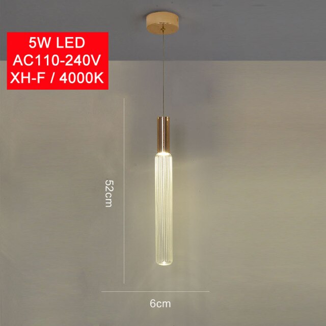 Suspension moderne LED avec différentes formes en verre Florina - vue 14 sur 34