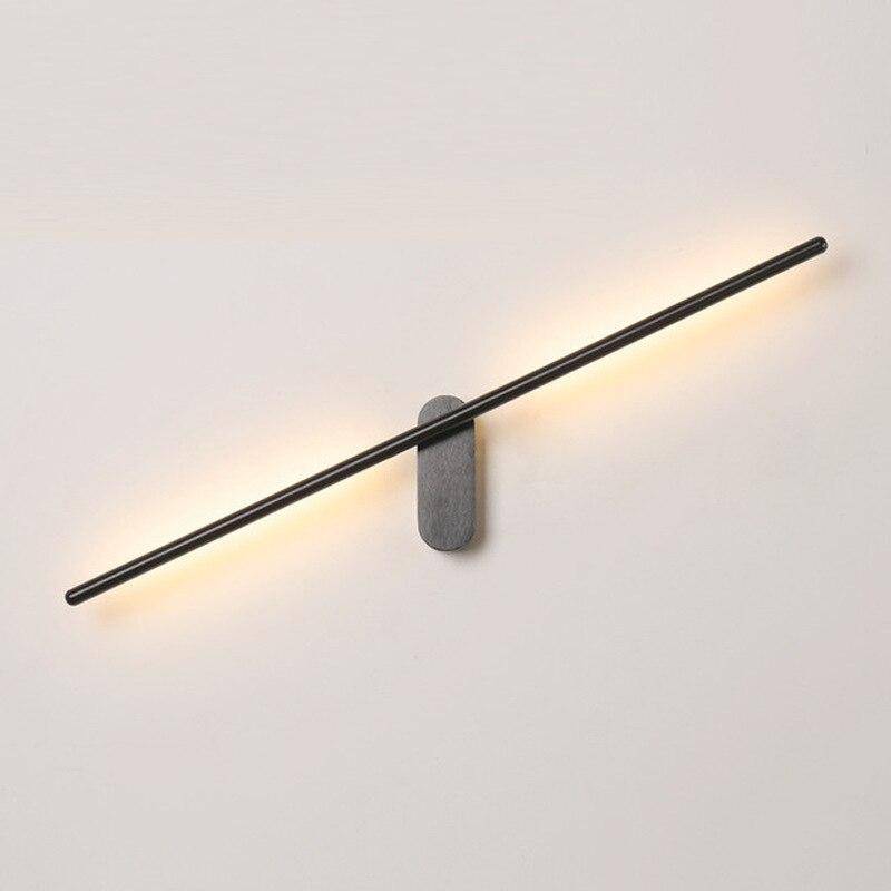 Applique murale design LED avec long tube en aluminium Luxury