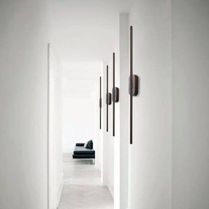 Applique murale design LED avec long tube en aluminium Luxury