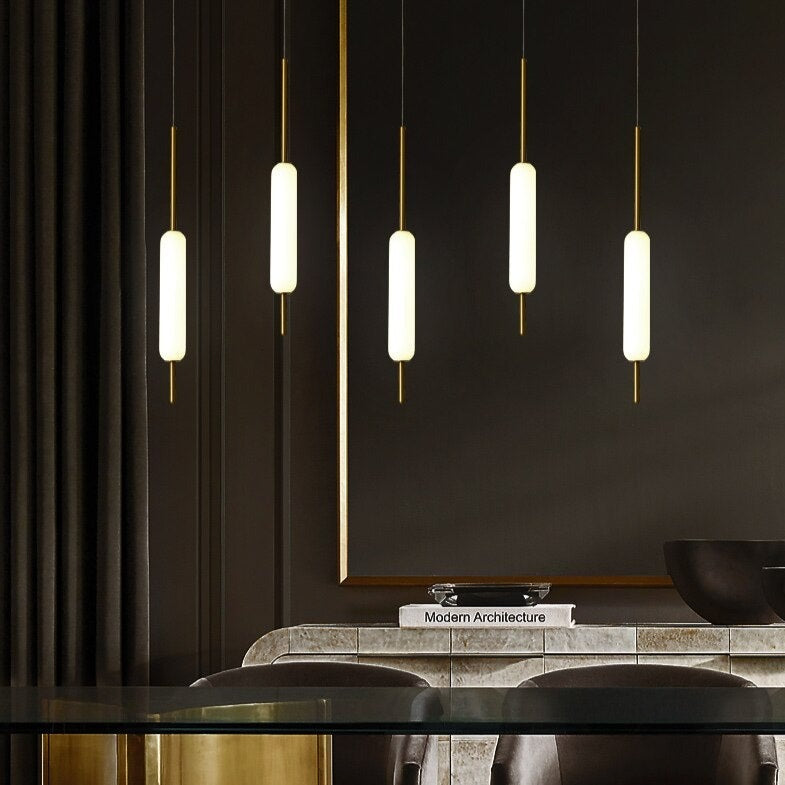 Lustre moderne avec plusieurs lumières suspendues Ritta - vue 5 sur 11