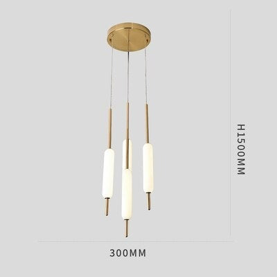 Lustre moderne avec plusieurs lumières suspendues Ritta - vue 7 sur 11
