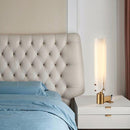 Lampe à poser design cylindrique en acier Tinella