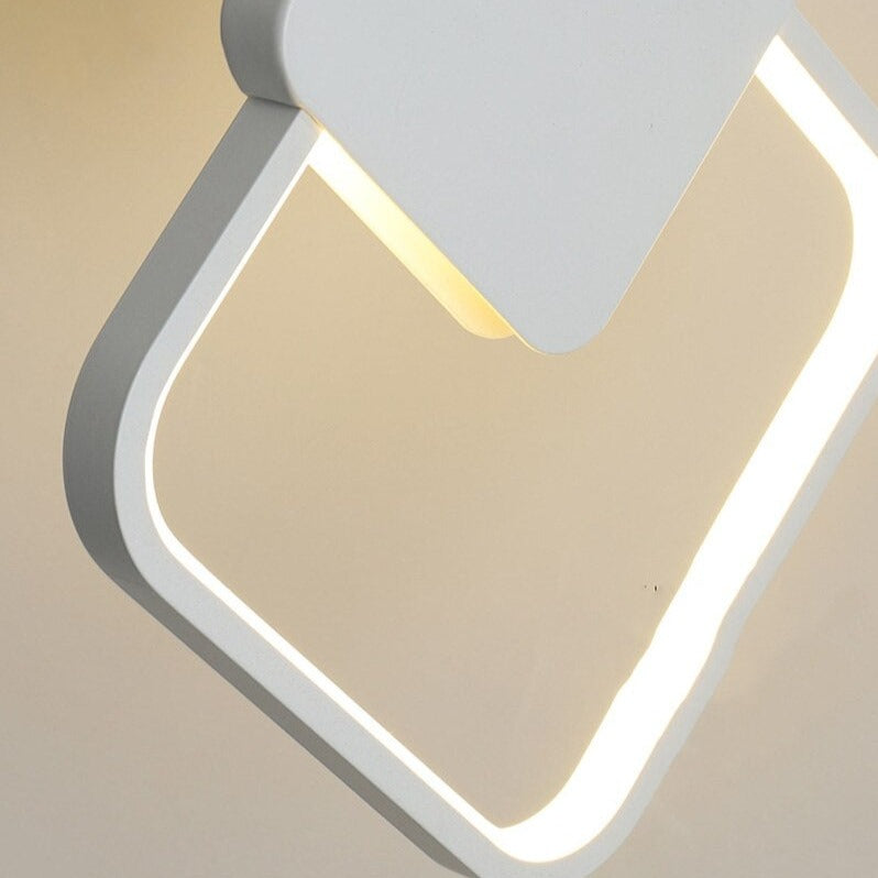 Suspension design LED minimaliste géométrique Oryna