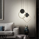 Oryna minimalist geometric LED pendant light