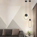 Oryna minimalist geometric LED pendant light