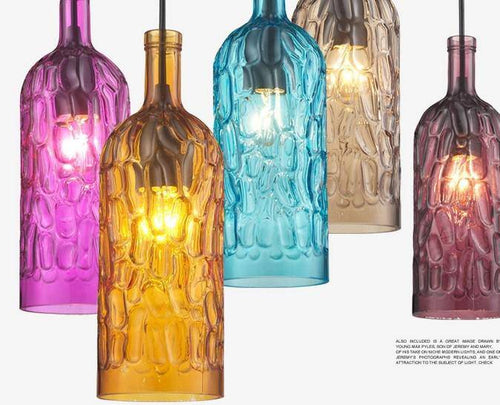 Suspension LED en verre moderne - vue 8 sur 8