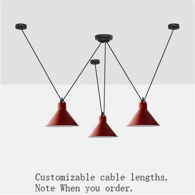 Lustre LED design avec plusieurs lampes suspendues Art - vue 18 sur 25