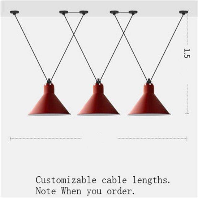 Lustre LED design avec plusieurs lampes suspendues Art - vue 20 sur 25