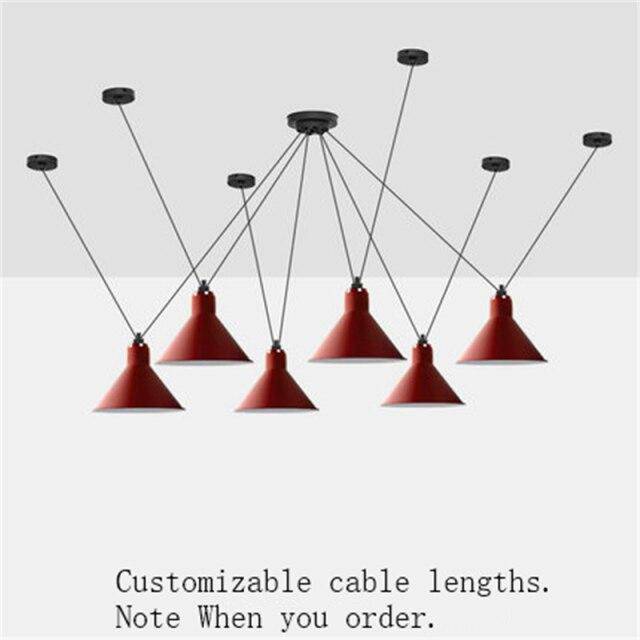Lustre LED design avec plusieurs lampes suspendues Art - vue 14 sur 25