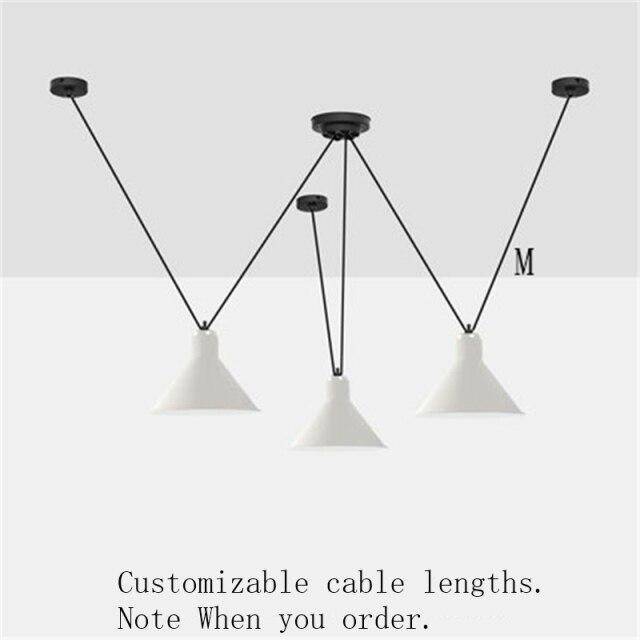 Lustre LED design avec plusieurs lampes suspendues Art - vue 21 sur 25