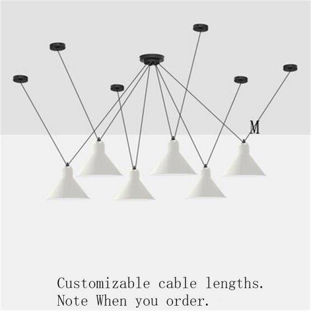 Lustre LED design avec plusieurs lampes suspendues Art - vue 16 sur 25