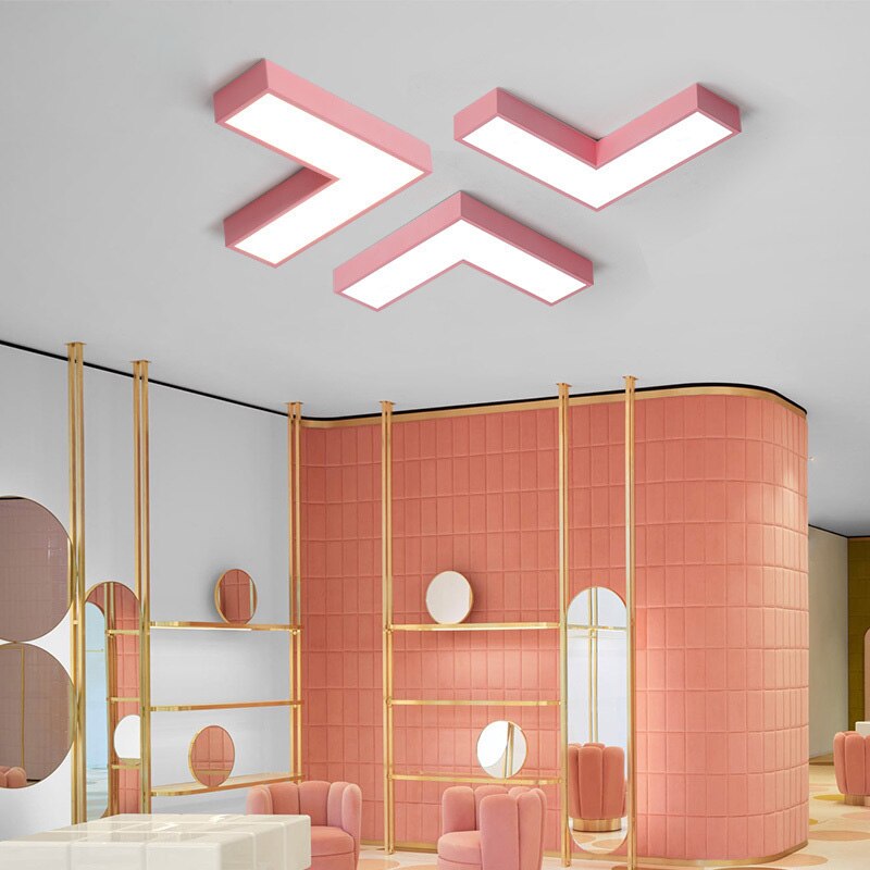 Plafonnier design LED angle droit Arrow - vue 6 sur 13