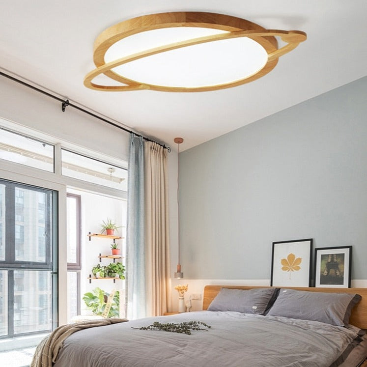 Plafonnier scandinave et rond avec design original Benilde - vue 3 sur 21