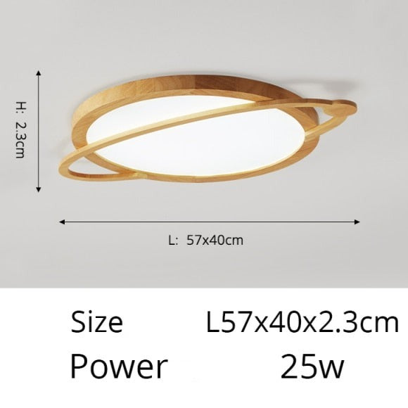Plafonnier scandinave et rond avec design original Benilde