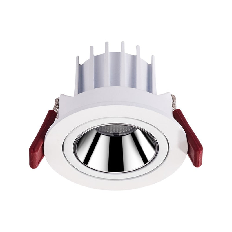 Spot design LED avec angle réglable en aluminium Alora