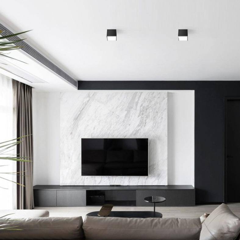Spot design LED carré ou rectangle Loft