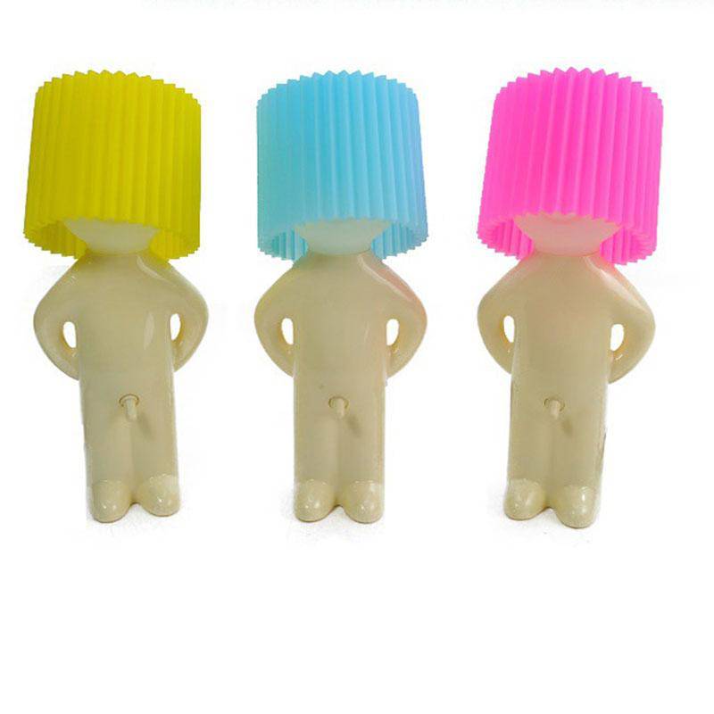 Lampe à poser moderne LED bonhomme en plastique style Cartoon - vue 2 sur 5