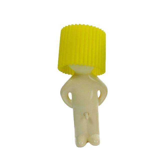 Lampe à poser moderne LED bonhomme en plastique style Cartoon - vue 5 sur 5