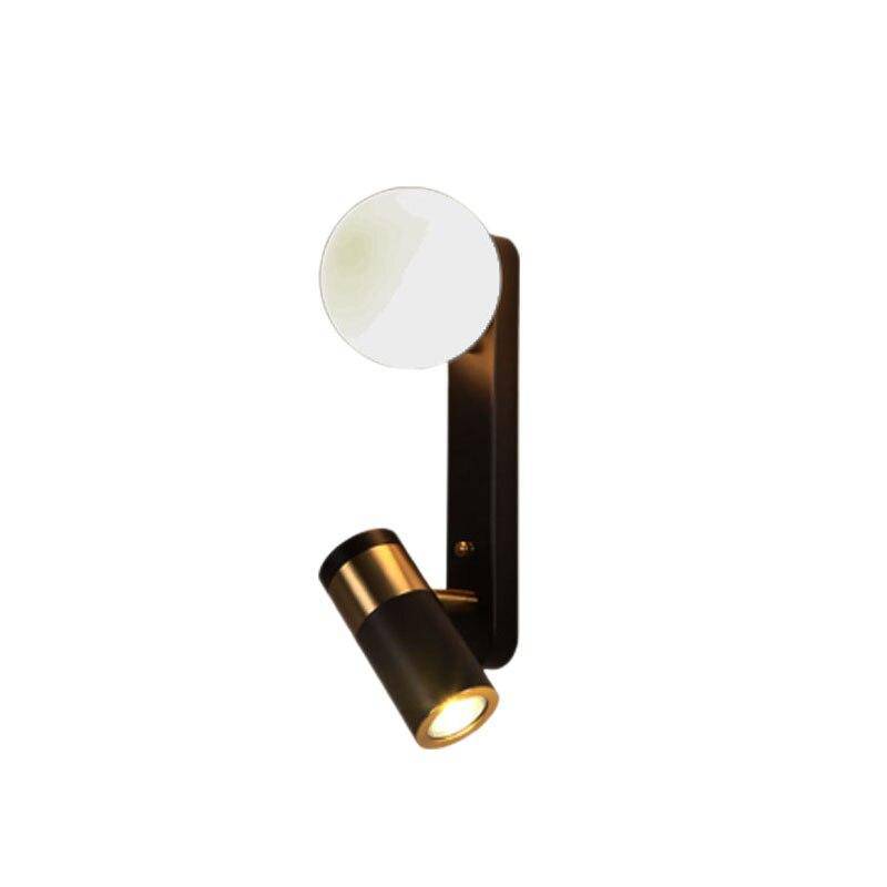 Applique murale design à LED noire et dorée avec boule en verre Light - vue 6 sur 6