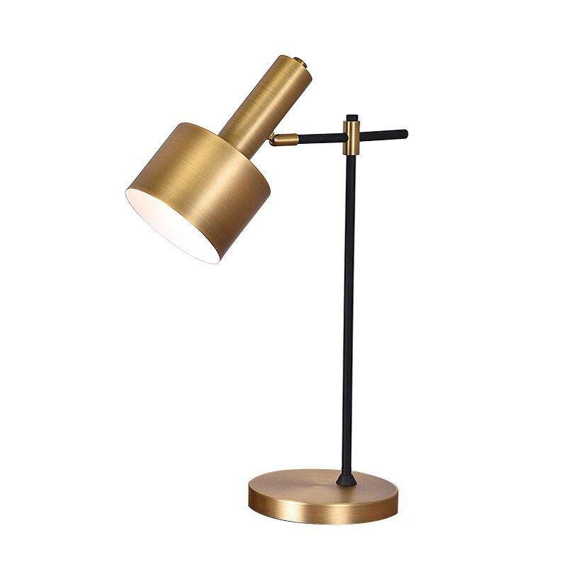 Lampe de bureau design à LED avec abat-jour style géométrique