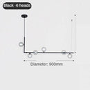 Suspension design LED allongée en métal Kitchen