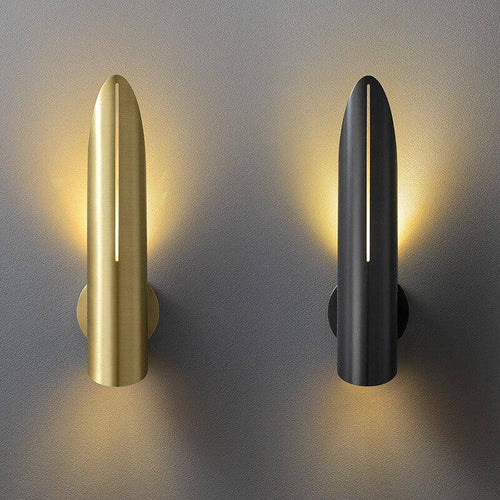 Applique murale LED design finitions dorées luxury - vue 5 sur 6