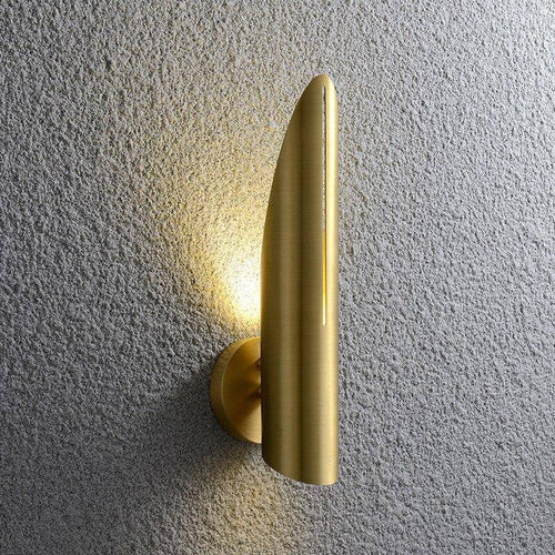 Applique murale LED design finitions dorées luxury - vue 6 sur 6