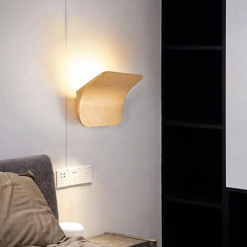 Applique murale design à LED en métal style arrondi Sconce - vue 3 sur 10