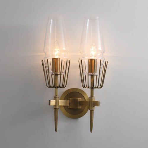 Applique murale vintage style lampe torche moderne Tasnim