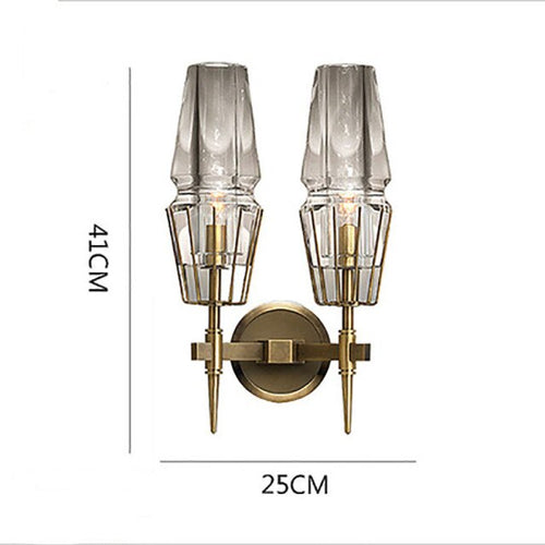 Applique murale vintage style lampe torche moderne Tasnim