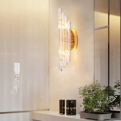 Applique murale moderne LED en verre Lyssia - vue 3 sur 6
