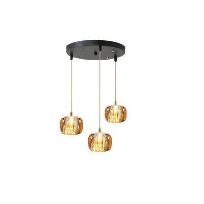 Suspension design à LED avec abat-jour en verre Creative - vue 15 sur 17