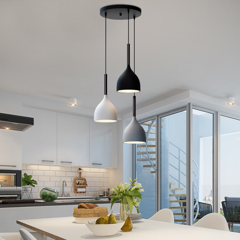 Suspension moderne LED minimaliste en métal Willo - vue 3 sur 31