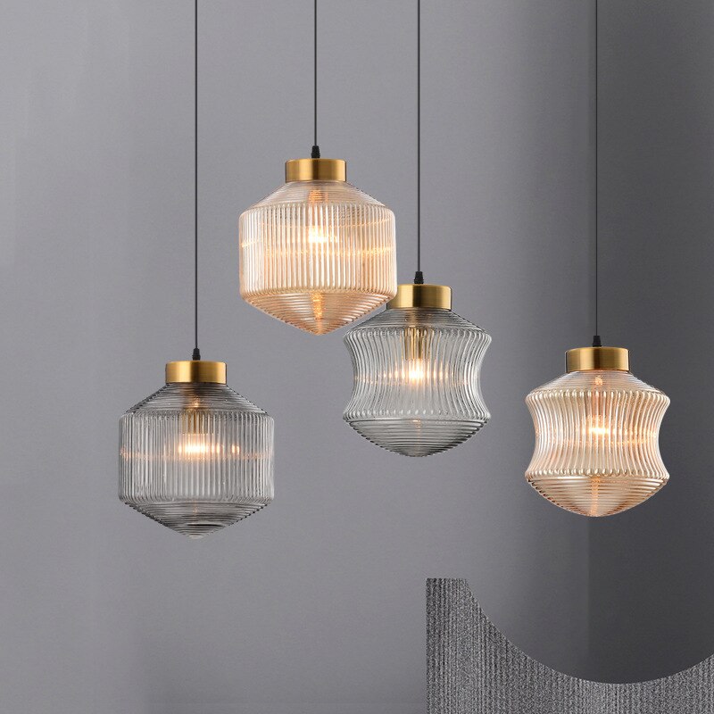 Suspension en verre moderne Raina - vue 3 sur 9