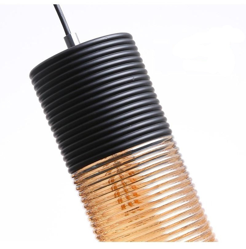 Suspension à LED moderne en verre Dolce - vue 5 sur 8