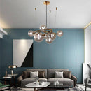 Lustre design à LED avec plusieurs boules en verre Dining Hang