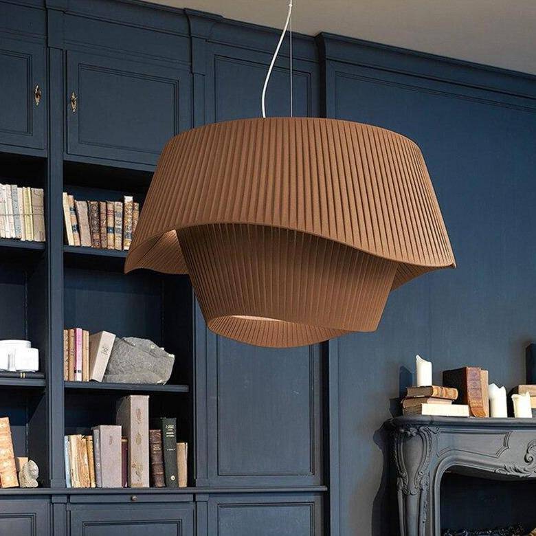 Suspension design à LED blanche style Fabric - vue 3 sur 5