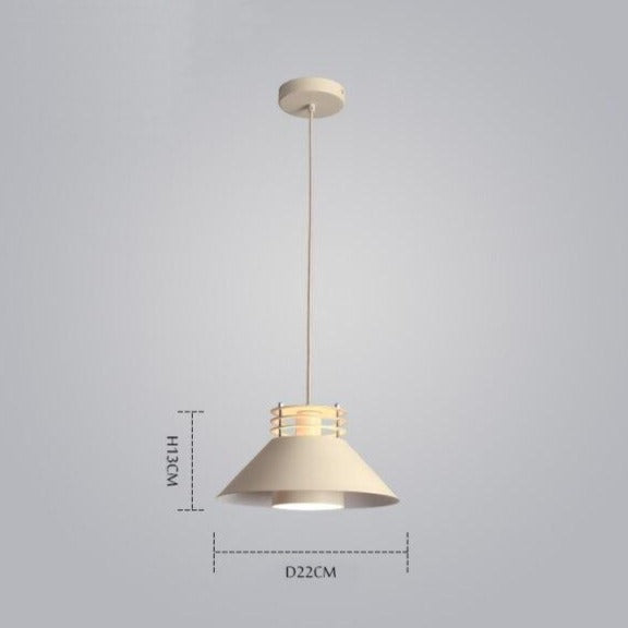 Suspension moderne à LED en métal Elna - vue 7 sur 8