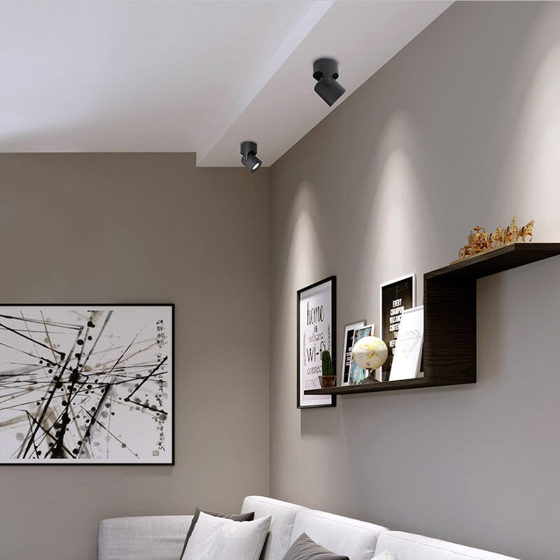 Spot rond à LED ajustable Obby - vue 2 sur 9