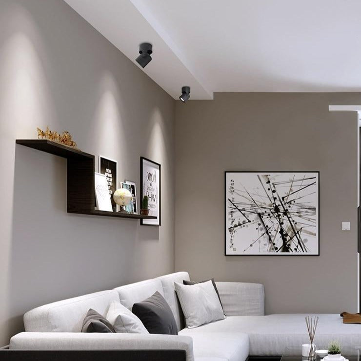 Spot rond à LED ajustable Obby - vue 3 sur 9