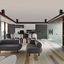 Spot moderne LED cubique et métallique Elma