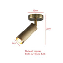 Plafonnier moderne LED style spotlight réglable Tulia