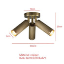 Plafonnier moderne LED style spotlight réglable Tulia