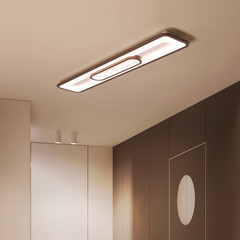 Plafonnier moderne LED minimaliste rectangulaire Estaccia - vue 5 sur 5