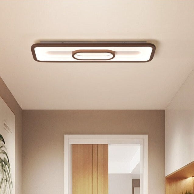 Plafonnier moderne LED minimaliste rectangulaire Estaccia - vue 6 sur 5