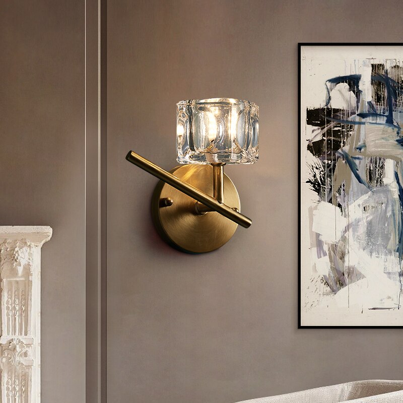 Applique murale rétro en cristal luxury Sila - vue 2 sur 6