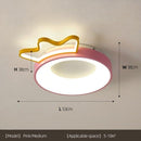 Plafonnier enfants LED en forme de couronne colorée Principesa